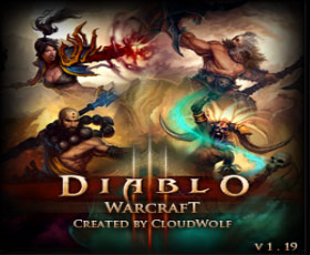 карта Diablo 3 Warcraft для warcraft 3
